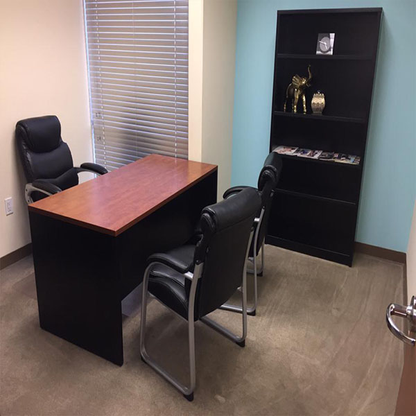 Furnished private office